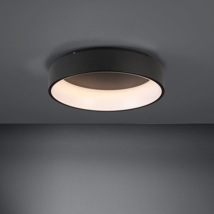 Eglo - LED Stmievateľné stropné svietidlo LED/35,2W/230V 3000K čierna