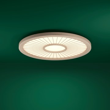 Eglo - LED Stmievateľné stropné svietidlo LED/36W/230V 4000K béžová