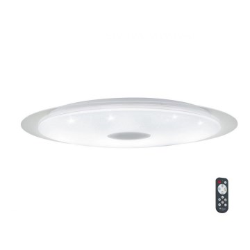 Eglo - LED Stmievateľné stropné svietidlo  LED/60W/230V + diaľkové ovládanie