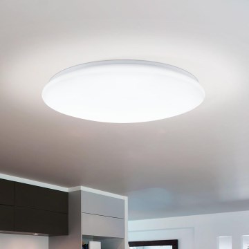 Eglo - LED Stmievateľné stropné svietidlo LED/80W/230V + diaľkové ovládanie