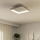 Eglo - LED Stmievateľné stropné svietidlo LORETELLO LED/12W/230V biela + diaľkové ovládanie