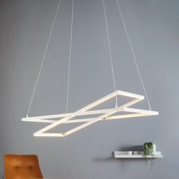 Eglo - LED Stmievateľné závesné svietidlo LED/16W+LED/19W