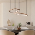 Eglo - LED stmievateľný luster na lane LED/30W/230V 2200-6500K mosadz + diaľkové ovládanie