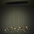 Eglo - LED Stmievateľný luster na lanku 10xLED/2,3W/230V 3000K