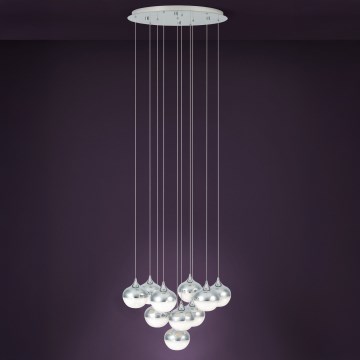 Eglo - LED Stmievateľný luster na lanku 10xLED/3,1W/230V