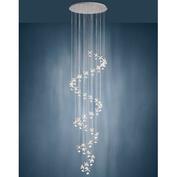Eglo - LED Stmievateľný luster na lanku 40xLED/1,8W/230V