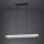 Eglo - LED Stmievateľný luster na lanku LED/22,2W/230V 3000K hnedá/šedá