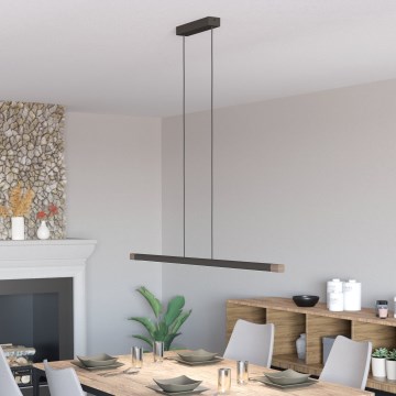 Eglo - LED Stmievateľný luster na lanku LED/22W/230V 3000K