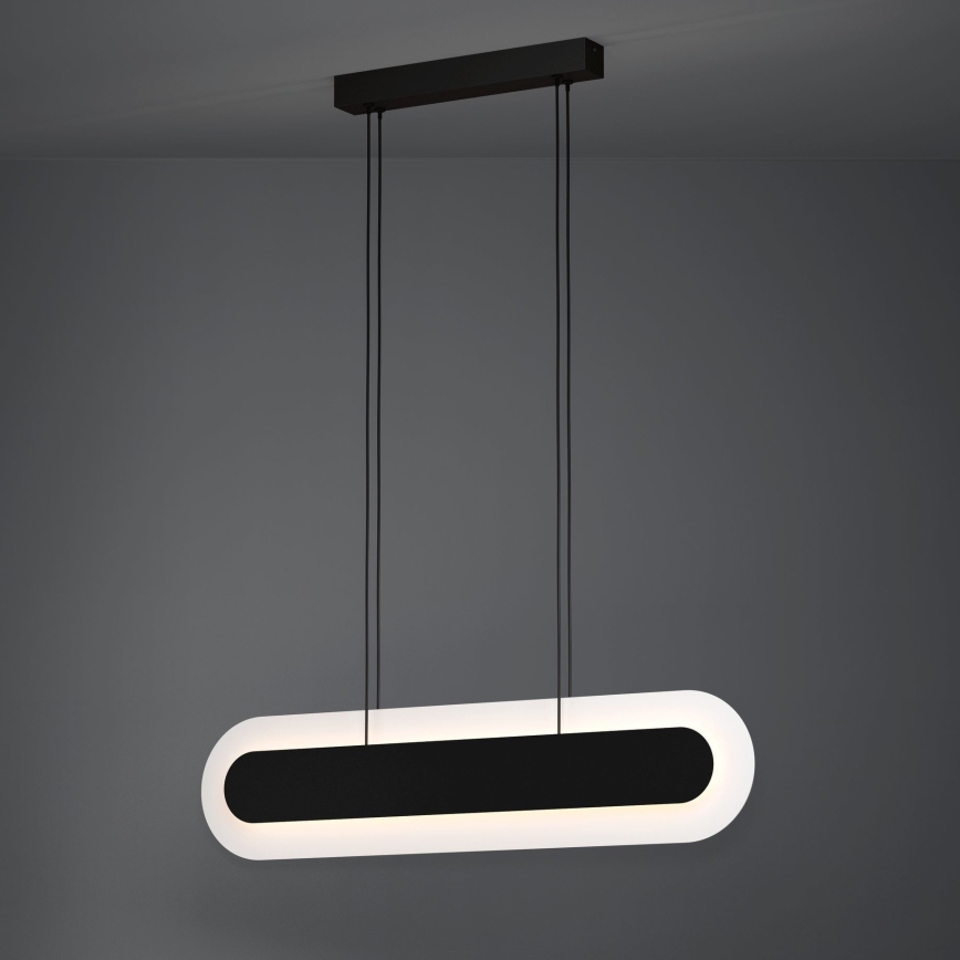 Eglo - LED Stmievateľný luster na lanku LED/32W/230V 3000K čierna