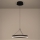 Eglo - LED Stmievateľný luster na lanku LED/34,5W/230V 2200-6500K čierny + diaľkové ovládanie