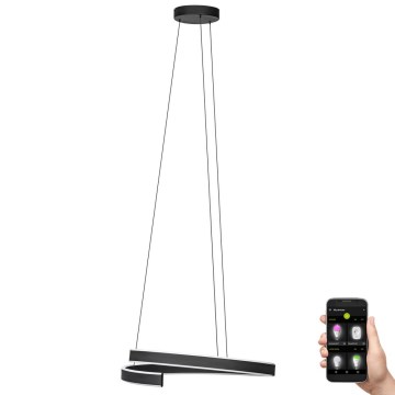 Eglo - LED Stmievateľný luster na lanku LED/42,5W/230V 3000-6500K