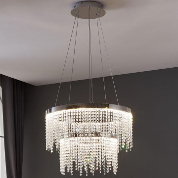 Eglo - LED Stmievateľný luster na lanku LED/45W/230V