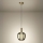 Eglo - LED stmievateľný luster na lanku LED/6W/230V + LED/1,6W 2200-6500K pr. 25 cm zlatá