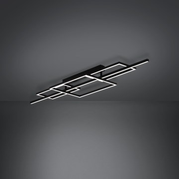 Eglo - LED Stmievateľný prisadený luster LED/34,5W/230V 3000K čierna