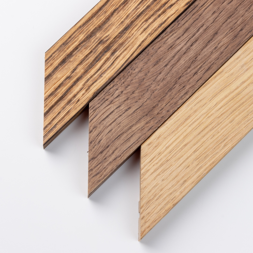 Eglo - LED Stmievateľný prisadený panel SALOBRENA 2 WOOD LED/25W/230V 4000K 49,5x49,5 cm tmavohnedá