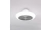 Eglo - LED Stmievateľný stropný ventilátor LED/25,5W/230V biela/šedá + diaľkové ovládanie
