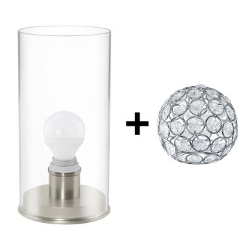 Eglo - LED Stolná lampa MY CHOICE 1xE14/4W/230V matný chróm