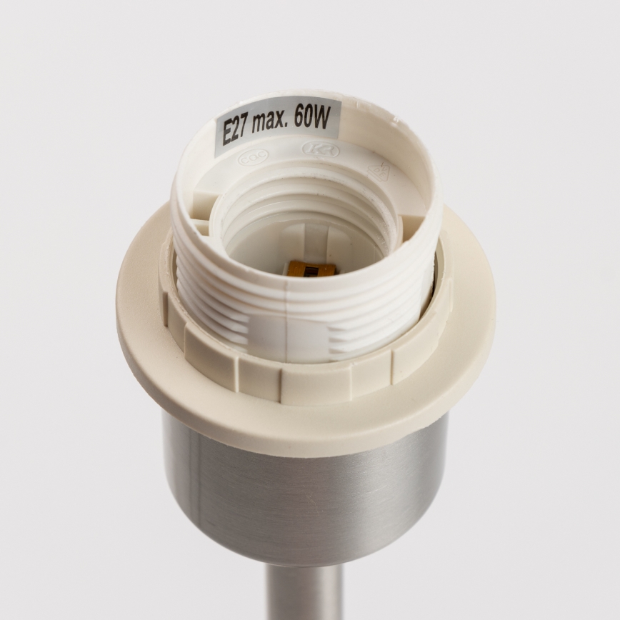 Eglo - LED stolná lampa TUNJA 1xE27/60W/230V krémová