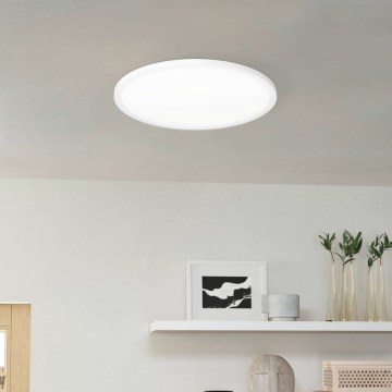 Eglo - LED stropné svietidlo do kúpeľne LED/20,2W/230V pr. 39 cm IP54 biela