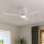 Eglo  - LED Stropný ventilátor LED/15W/230V + diaľkové ovládanie