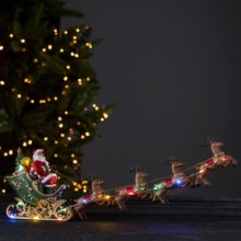 Eglo - LED Vianočná dekorácia 15xLED/0,03W/3xAAA