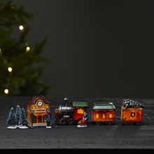 Eglo - LED Vianočná dekorácia 4xLED/0,018W/2xAA