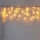 Eglo - LED vonkajší vianočný reťazec 240xLED 6,4m teplá biela IP44