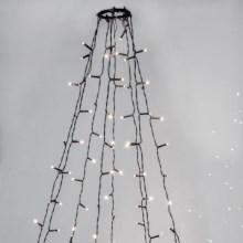 Eglo - LED Vonkajšia vianočná reťaz 360xLED 1,96m IP44 teplá biela