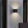 Eglo - LED Vonkajšie nástenné svietidlo 2xLED/2,8W/230V IP54 čierna