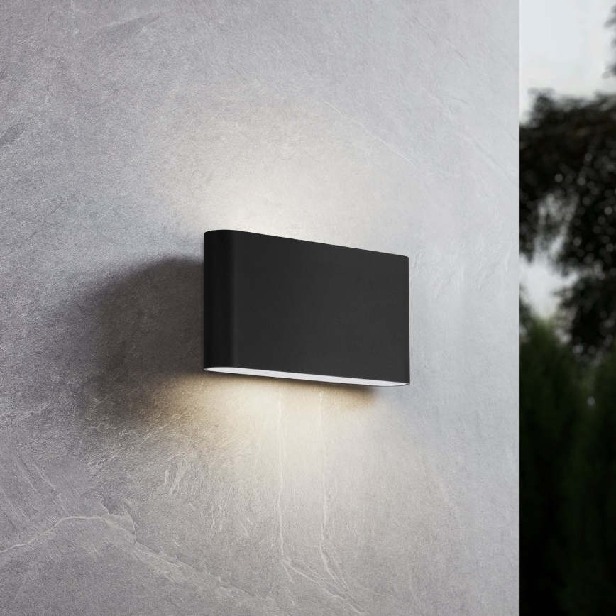 Eglo - LED Vonkajšie nástenné svietidlo 2xLED/5,8W/230V 3000/4000/6500K IP65