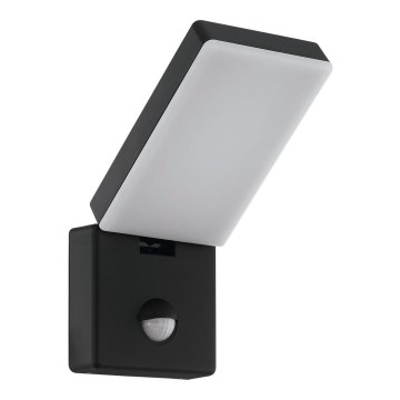 Eglo - LED Vonkajšie nástenné svietidlo so senzorom LED/10W/230V IP44