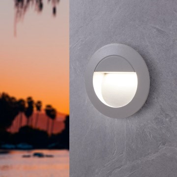 Eglo - LED Vonkajšie orientačné svietidlo 1xLED/2,5W/230V IP65