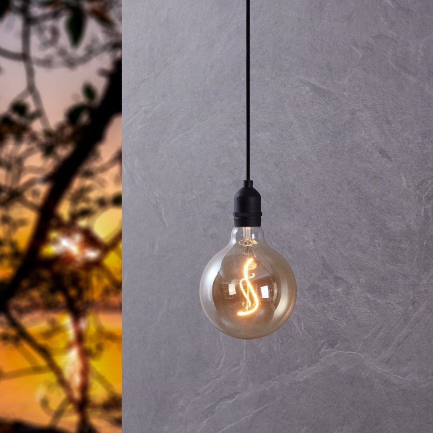 Eglo - LED Vonkajšie závesné svietidlo LED/0,06W/6V 4xAA IP44 béžová