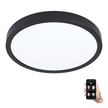 Eglo - LED zatemnljivo kopalniško svetilo LED/19,5W/230V IP44 ZigBee premer 28,5 cm