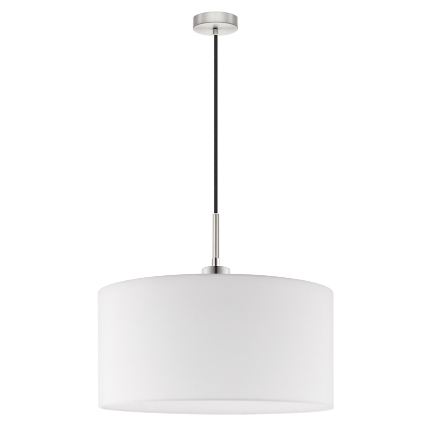 Eglo - LED závesné svietidlo TUNJA 1xE27/60W/230V biele
