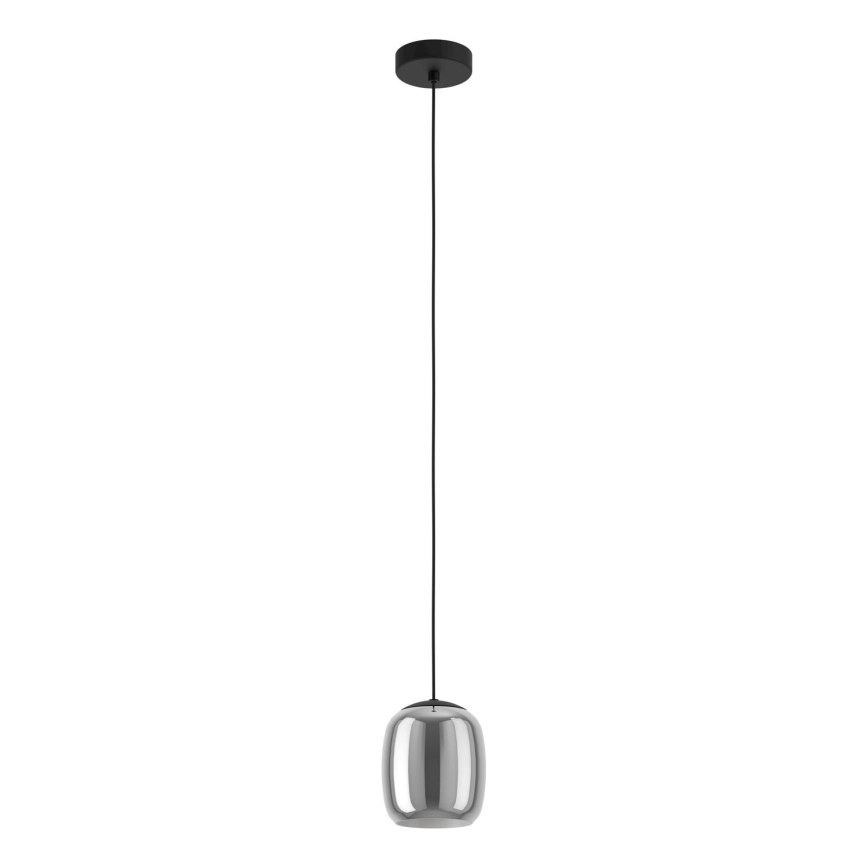 Eglo - Luster na lanku 1xE27/28W/230V šedá