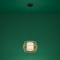 Eglo - Luster na lanku 1xE27/40W/230V bambus