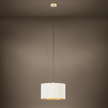 Eglo - Luster na lanku 1xE27/40W/230V biela