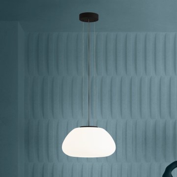 Eglo - Luster na lanku 1xE27/40W/230V čierna