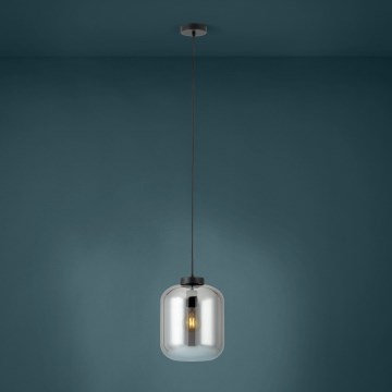 Eglo - Luster na lanku 1xE27/40W/230V pr. 25 cm dymová