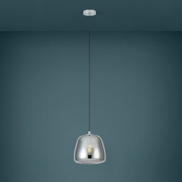 Eglo - Luster na lanku 1xE27/40W/230V pr. 26 cm dymová