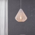 Eglo - Luster na lanku 1xE27/40W/230V pr. 33,5 cm biela