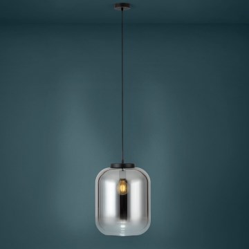 Eglo - Luster na lanku 1xE27/40W/230V pr. 35 cm dymová