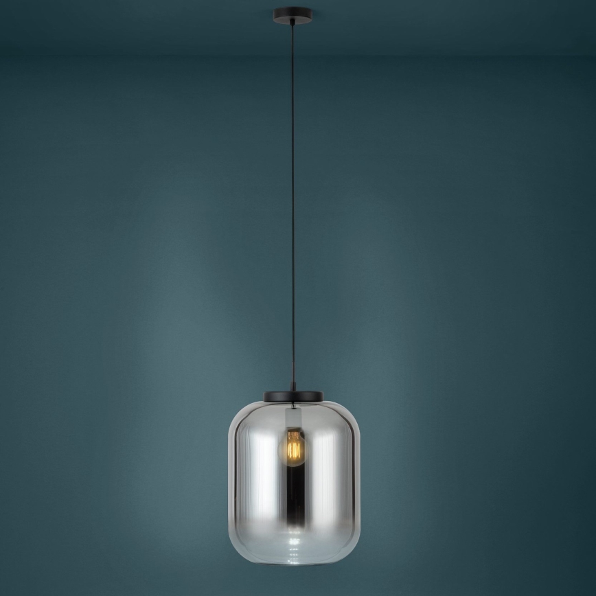 Eglo - Luster na lanku 1xE27/40W/230V pr. 35 cm dymová