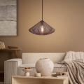 Eglo - Luster na lanku 1xE27/40W/230V pr. 42,5 cm čierna