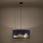Eglo - Luster na lanku 1xE27/40W/230V pr. 53 cm modrá/zlatá