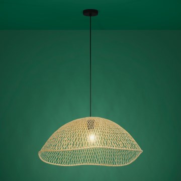 Eglo - Luster na lanku 1xE27/40W/230V pr. 72 cm bambus