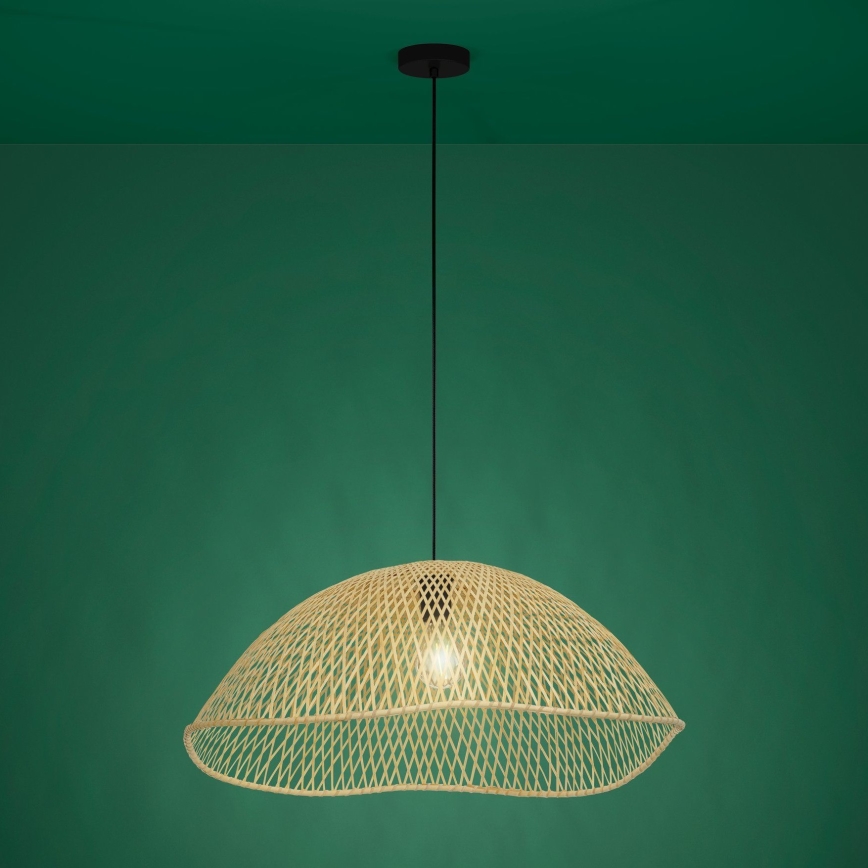 Eglo - Luster na lanku 1xE27/40W/230V pr. 72 cm bambus