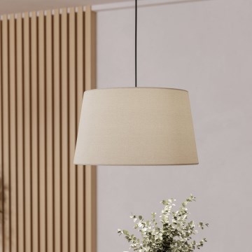Eglo - Luster na lanku 1xE27/60W/230V biela