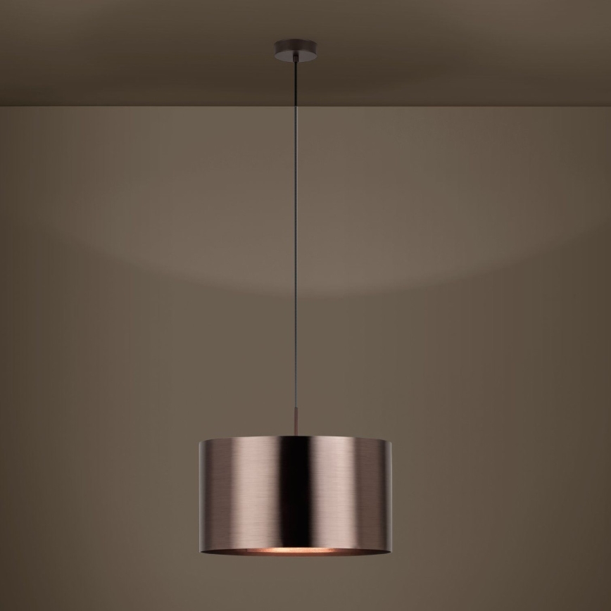 Eglo - Luster na lanku 1xE27/60W/230V medená